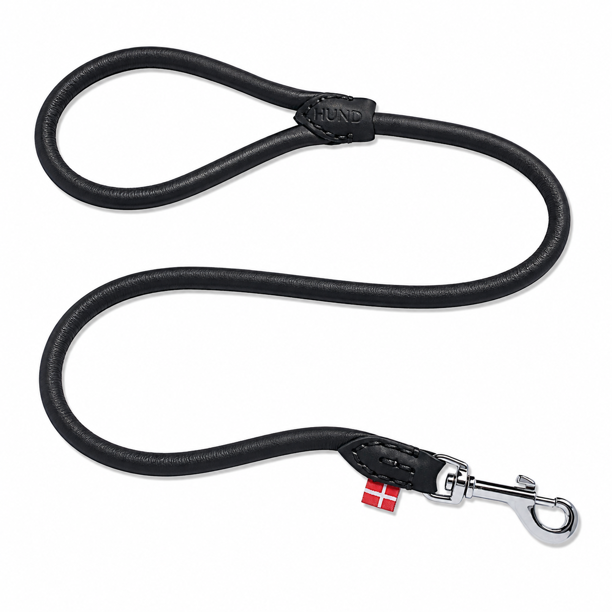Silkeborg- 4 Foot -Rolled Leather Leash