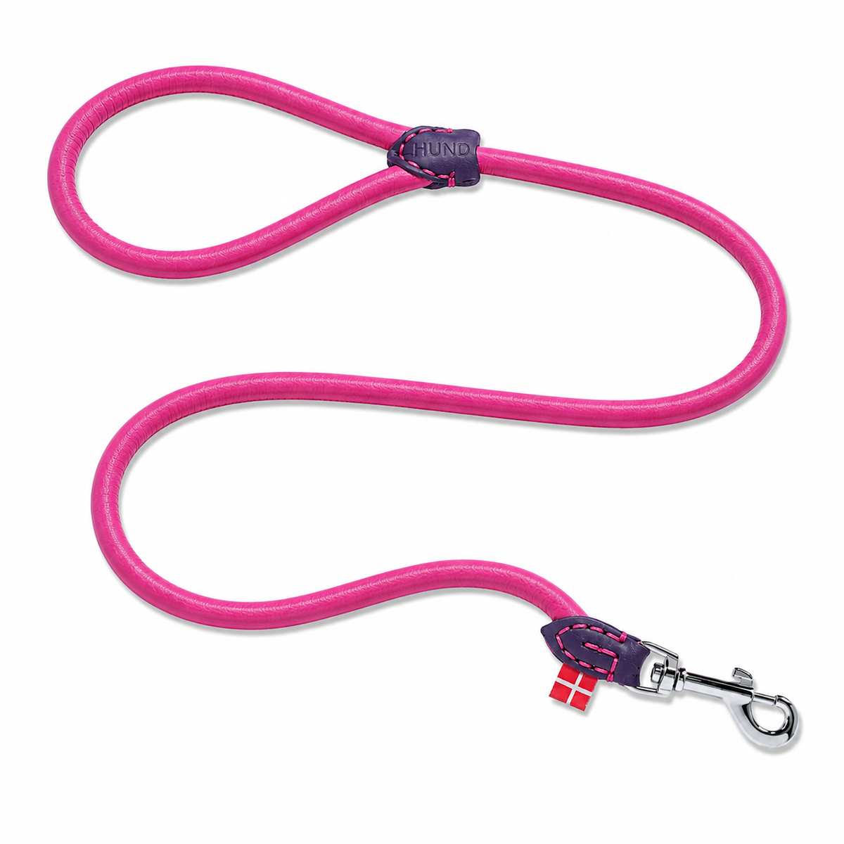 Silkeborg- 4 Foot -Rolled Leather Leash