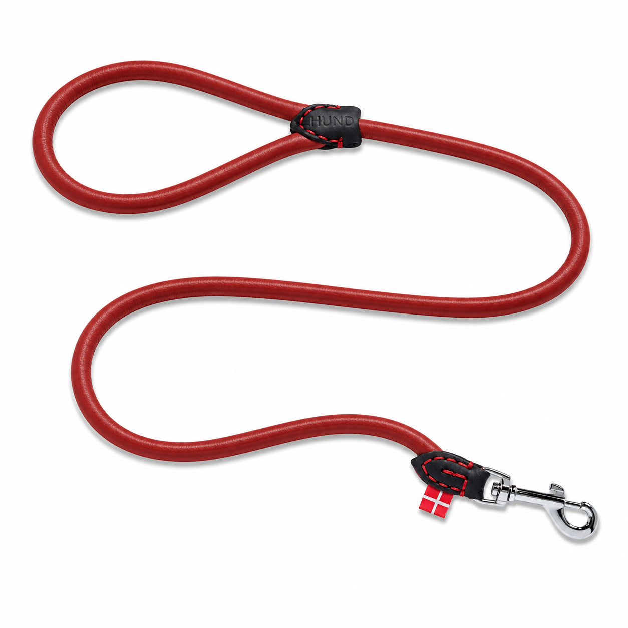 Silkeborg- 4 Foot -Rolled Leather Leash