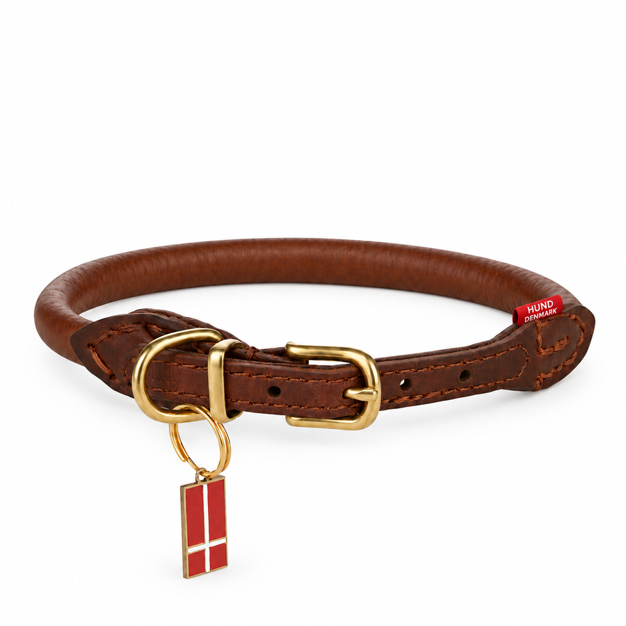 Århus- Italian Leather- Rolled/Round- Robust Design