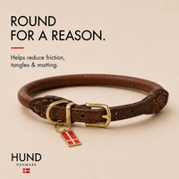 Århus- Italian Leather- Rolled/Round- Robust Design