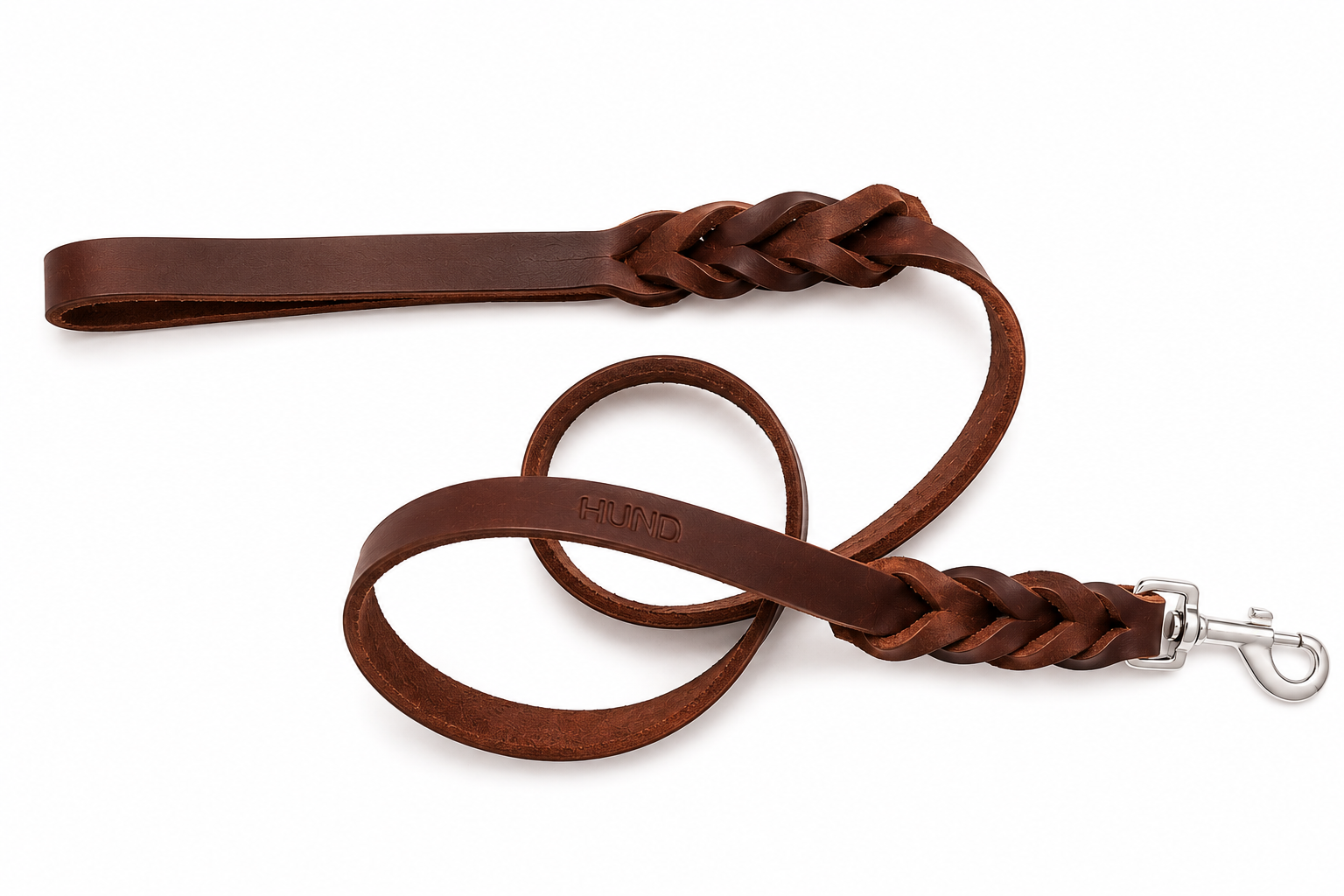 Kolding - Braided Leather Lead