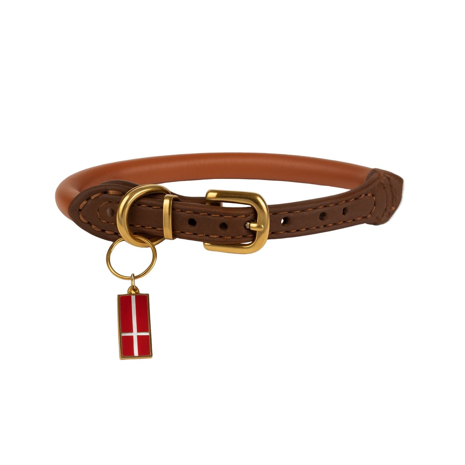 Herning- ITalian Leather Cognac (Limited Edition Color) All Breeds- Anti Matting