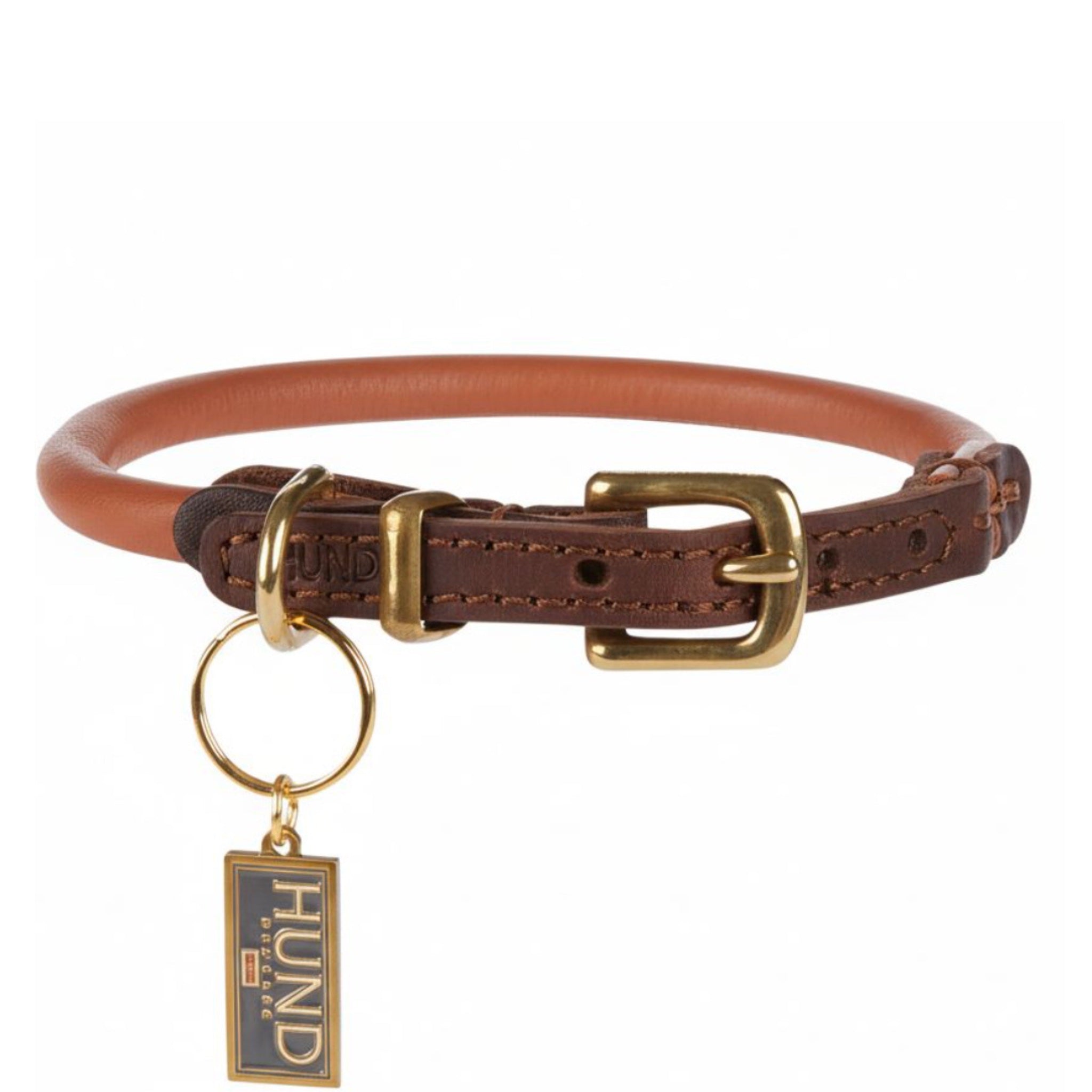 Herning- Italian Leather Cognac (Limited Edition Color) For All Size Dogs- Anti Matting